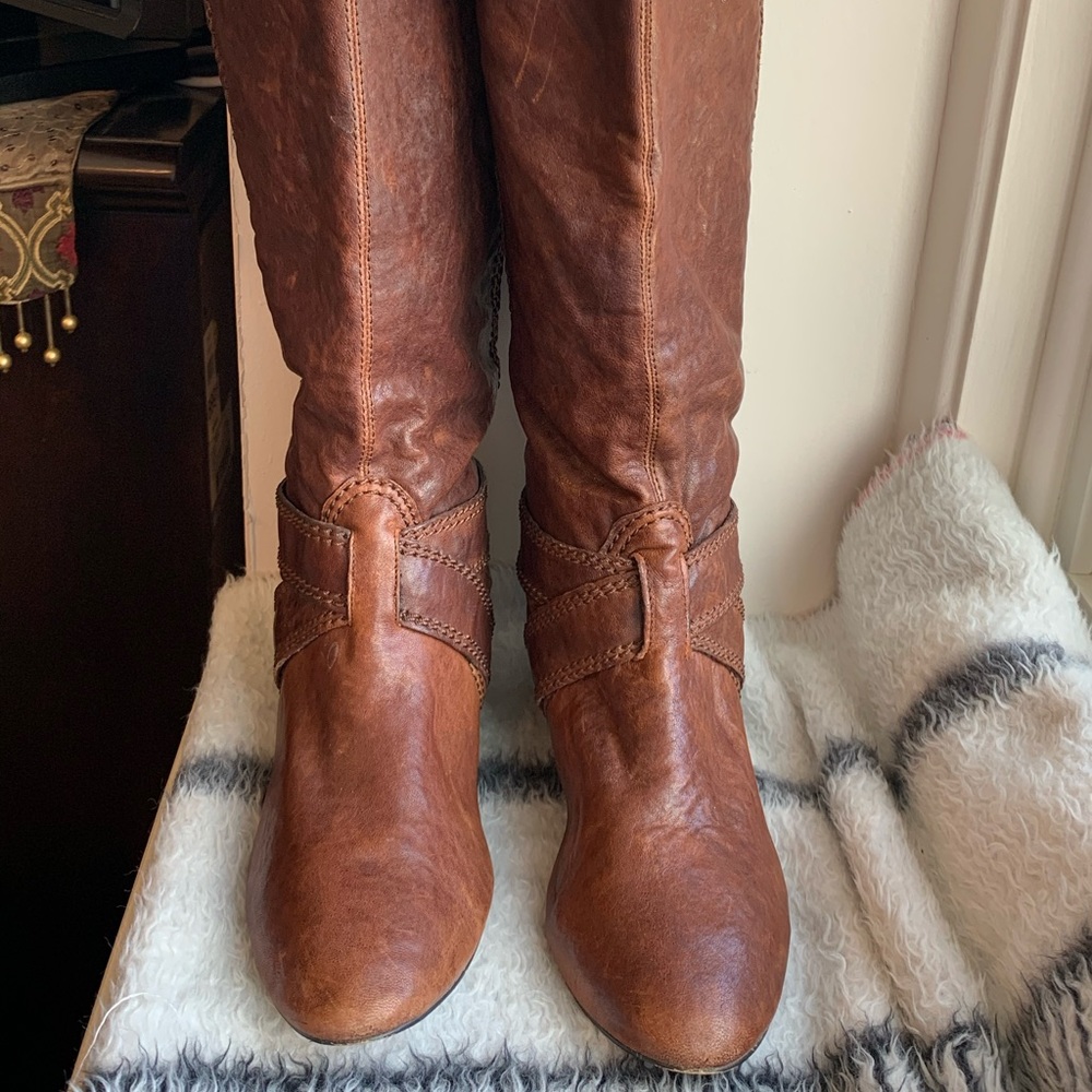Women’s Brown Leather Boots